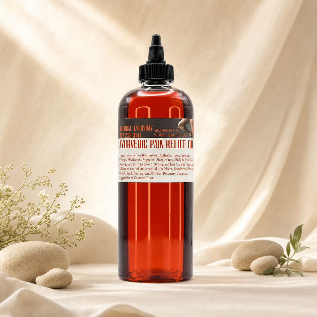 Ayurvedic Pain Relief Oil refreshed ecommerce image
