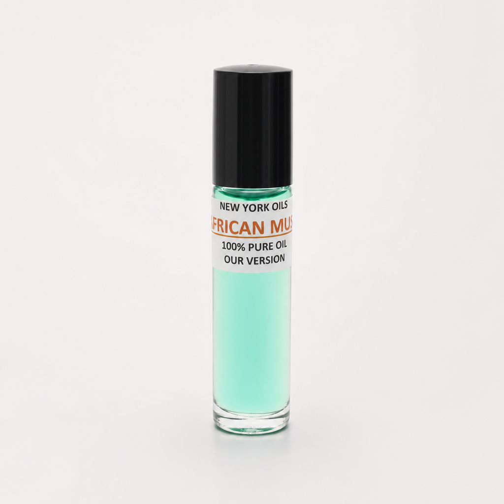 Green African Musk Body Oil - Unisex refreshed ecommerce image