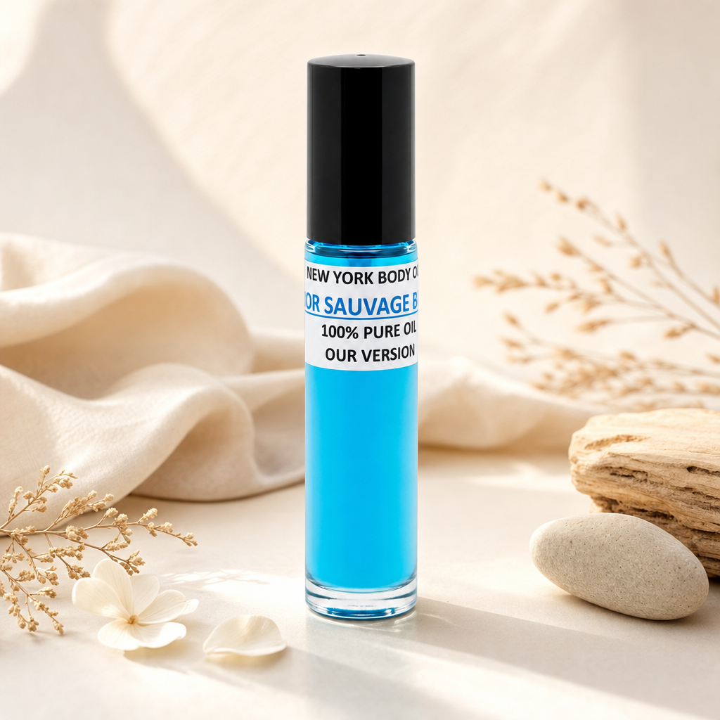 Perfume Body Oil Inspired by Dior Sauvage Elixir refreshed ecommerce image
