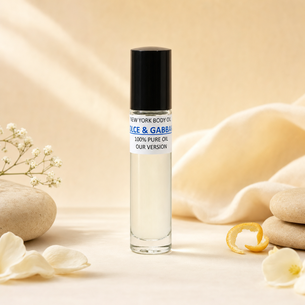 Perfume Body Oil Inspired by Dolce & Gabbana Pour Homme refreshed ecommerce image