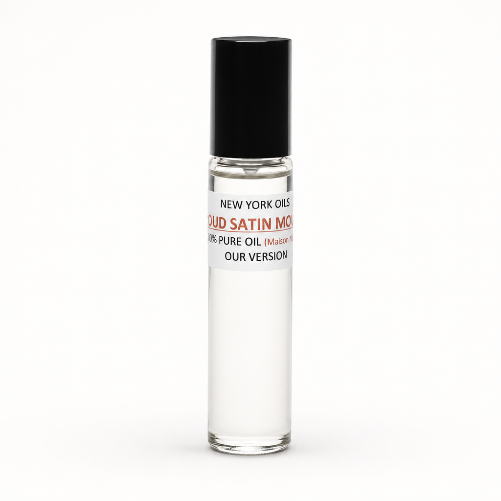 Perfume Body Oil Inspired by Maison Francis Kurkdjian Oud Satin Mood - Unisex refreshed ecommerce image