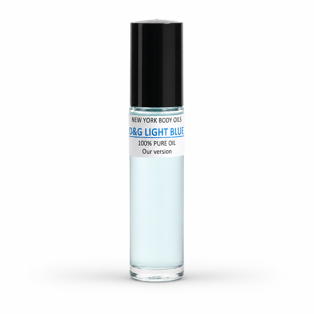 Perfume Body Oil Inspired by Dolce & Gabbana Light Blue for Men refreshed ecommerce image
