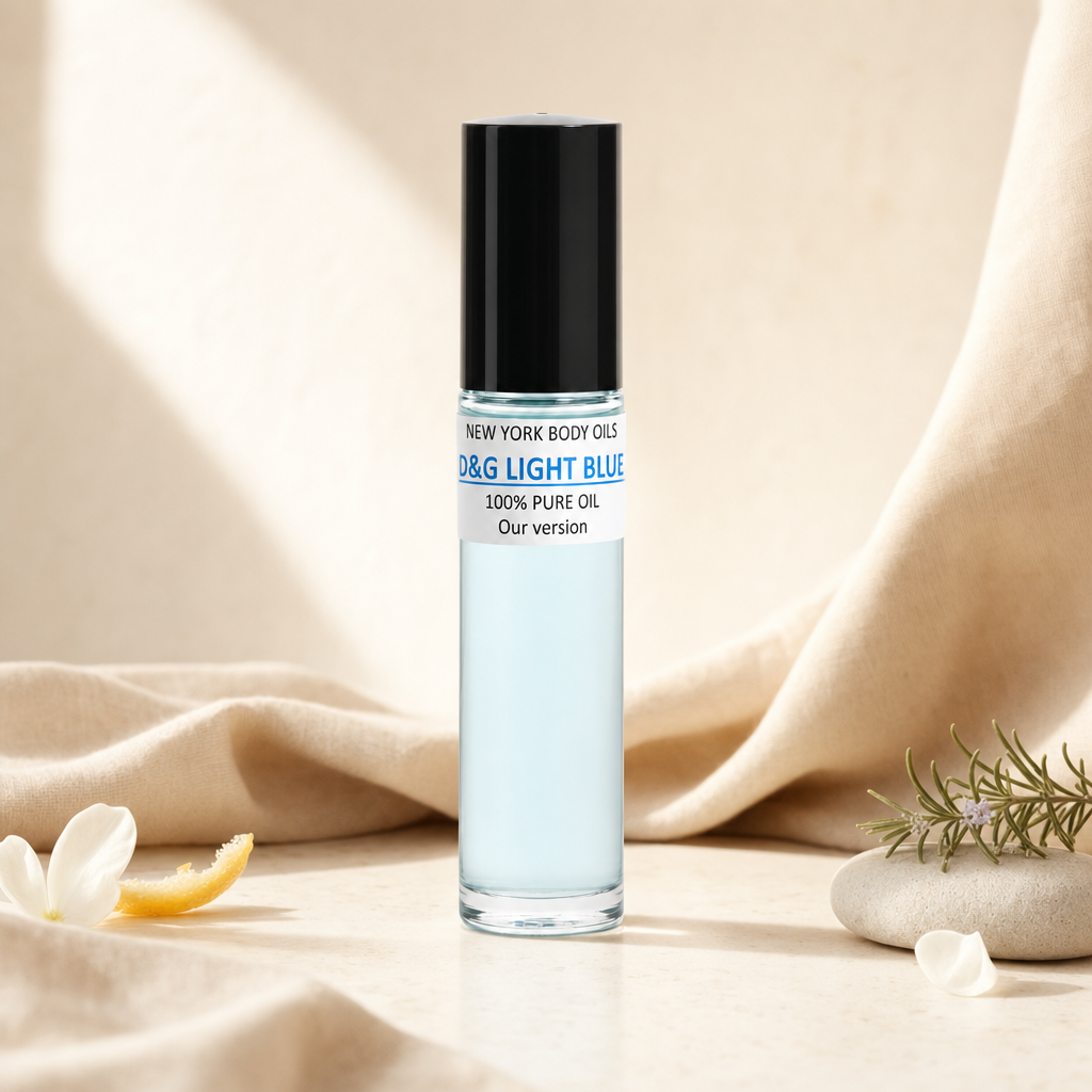 Perfume Body Oil Inspired by Dolce & Gabbana Light Blue for Men refreshed ecommerce image
