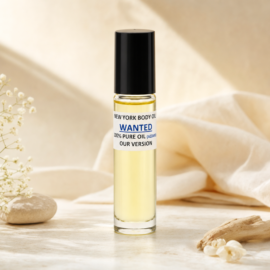 Perfume Body Oil Inspired by Azzaro Wanted for Men refreshed ecommerce image