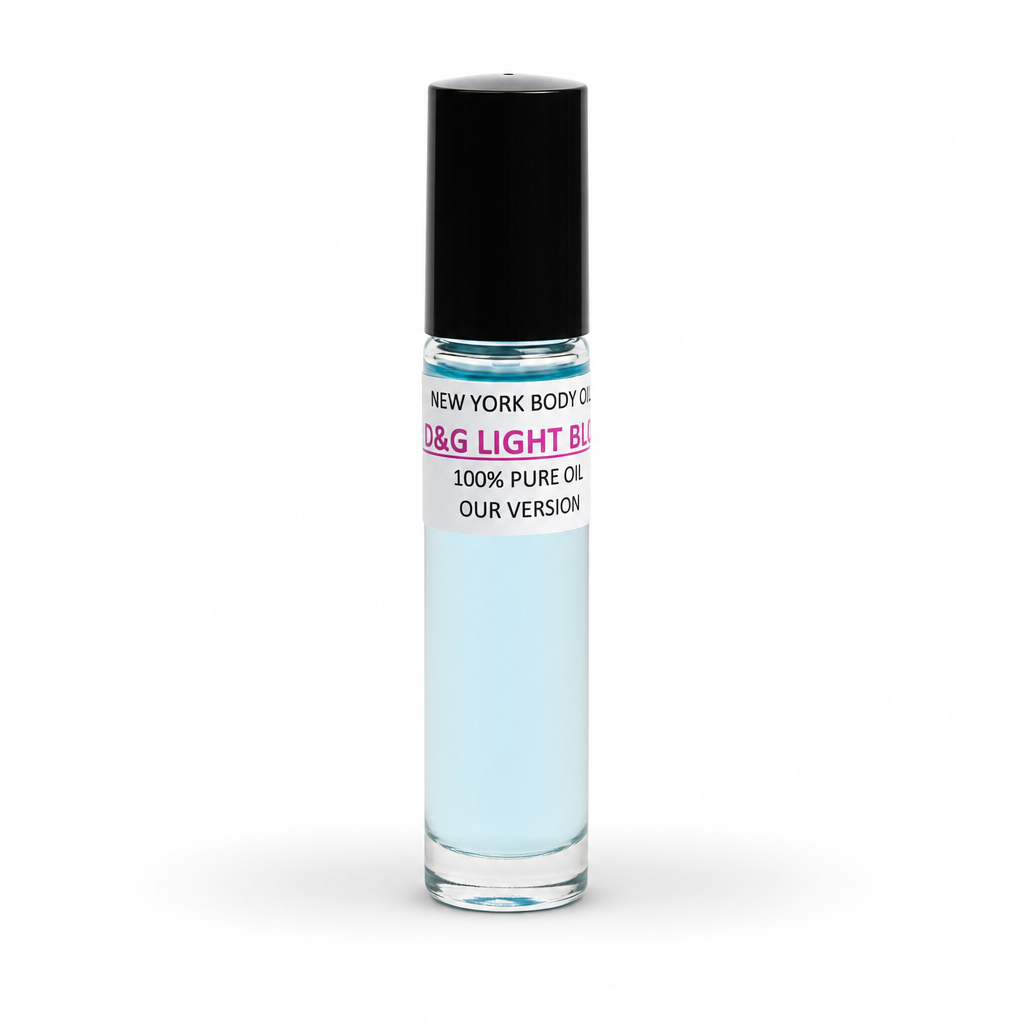 Perfume Body Oil Inspired by Dolce & Gabbana Light Blue for Women refreshed ecommerce image