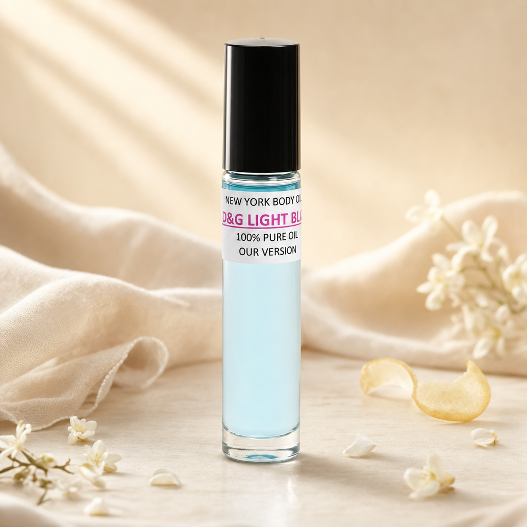 Perfume Body Oil Inspired by Dolce & Gabbana Light Blue for Women refreshed ecommerce image