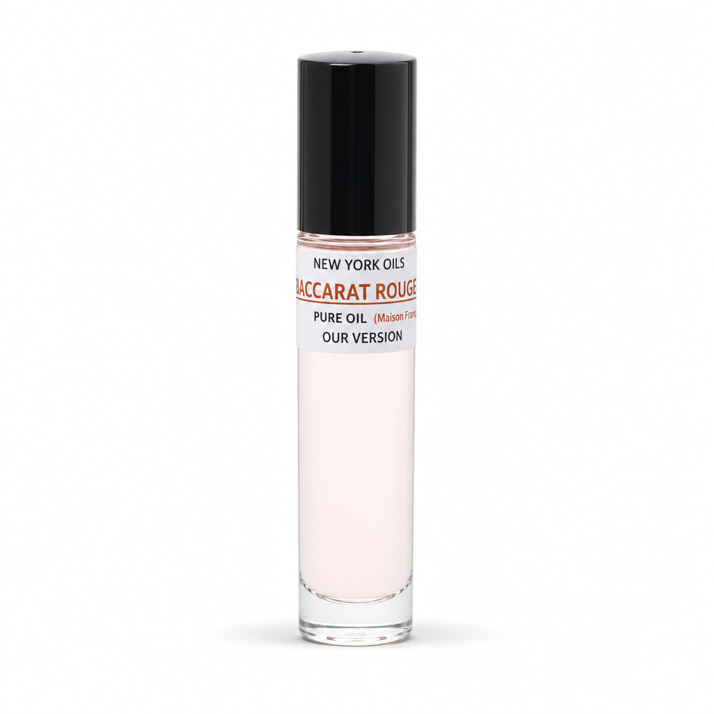 Perfume Body Oil Inspired by Maison Francis Kurkdjian Baccarat Rouge 540 - Unisex refreshed ecommerce image