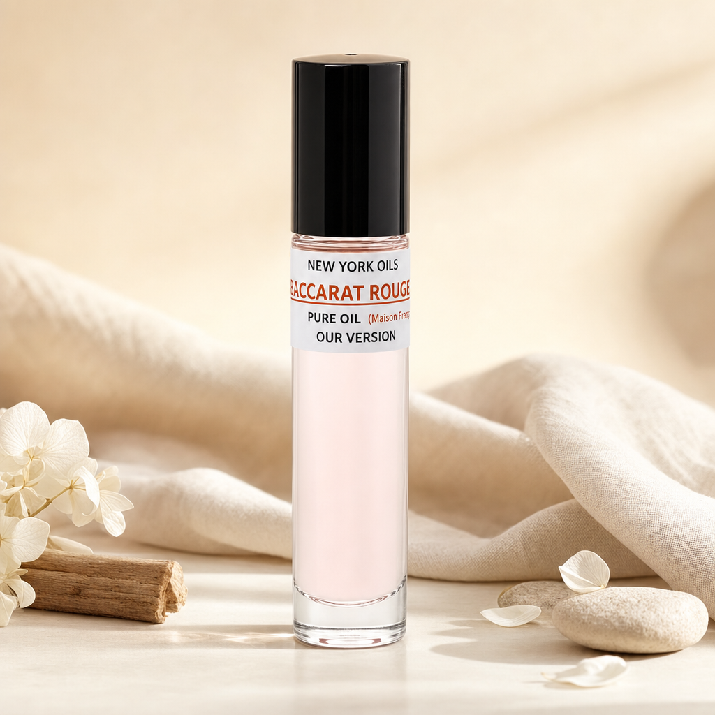 Perfume Body Oil Inspired by Maison Francis Kurkdjian Baccarat Rouge 540 - Unisex refreshed ecommerce image