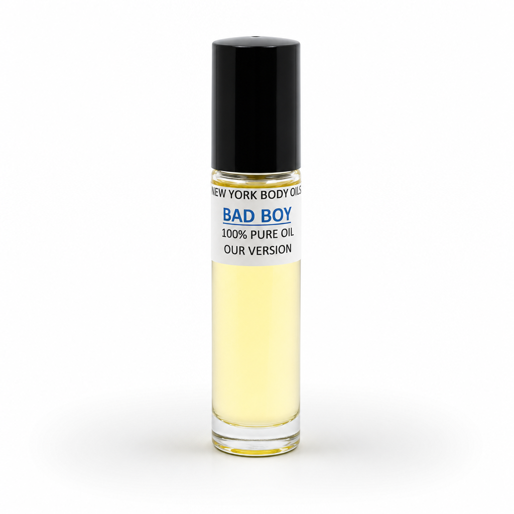 Perfume Body Oil Inspired by Carolina Herrera Bad Boy refreshed ecommerce image