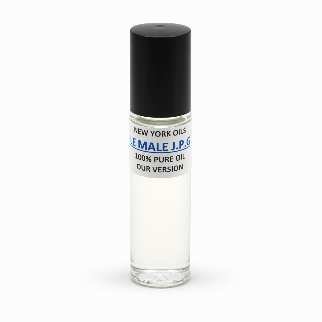 Perfume Body Oil Inspired by Jean Paul Gaultier Le Male refreshed ecommerce image
