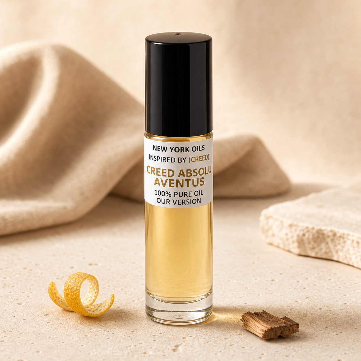 Perfume Body Oil by Creed Absolu Aventus refreshed ecommerce image
