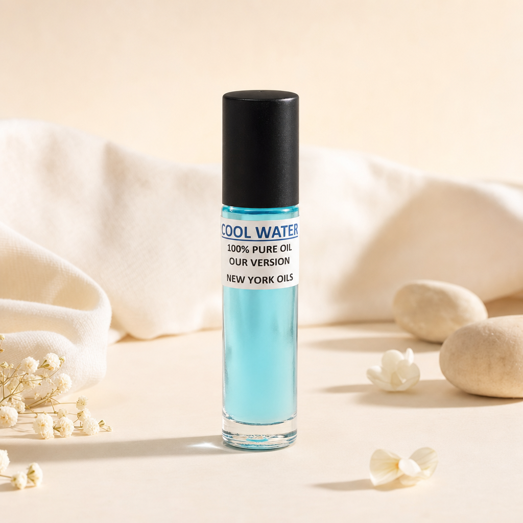 Perfume Body Oil by Davidoff Cool Water refreshed ecommerce image
