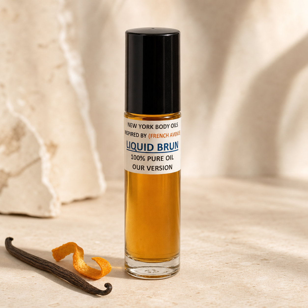 Perfume Body Oil by French Avenue Liquid Brun refreshed ecommerce image