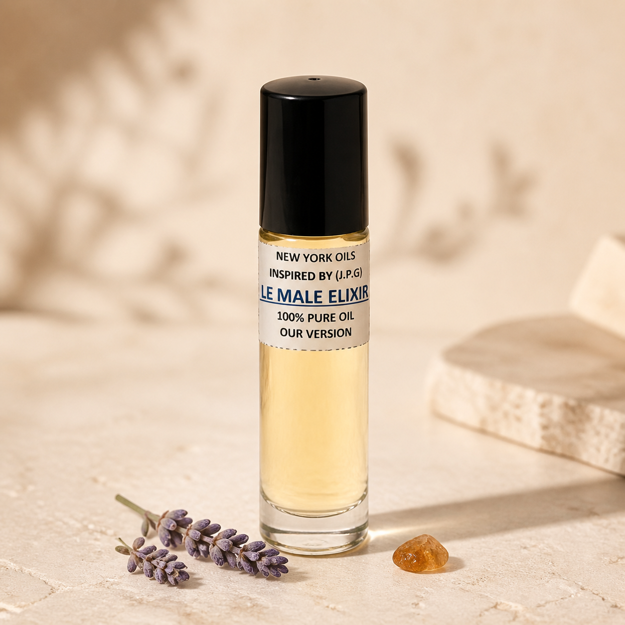 Perfume Body Oil by JPG Le Male Elixir refreshed ecommerce image