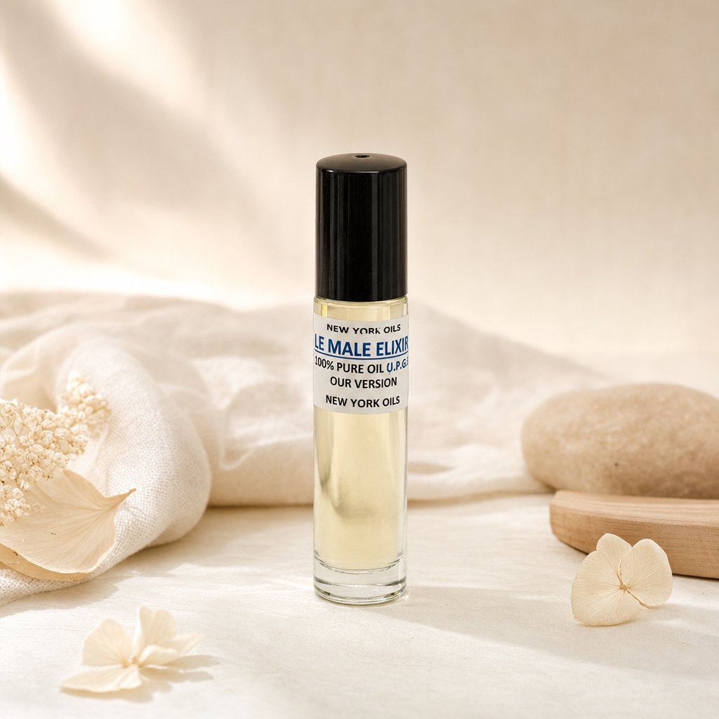 Perfume Body Oil by JPG Le Male Elixir refreshed ecommerce image
