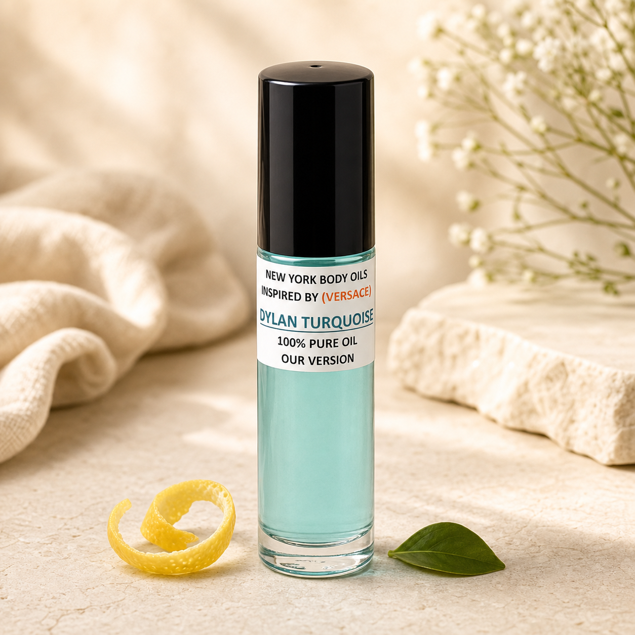 Perfume Body Oil by Versace Dylan Turquoise refreshed ecommerce image