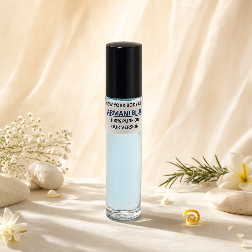 Perfume Body Oil Inspired by Giorgio Armani Acqua di Gio Blue Edition for Men refreshed ecommerce image
