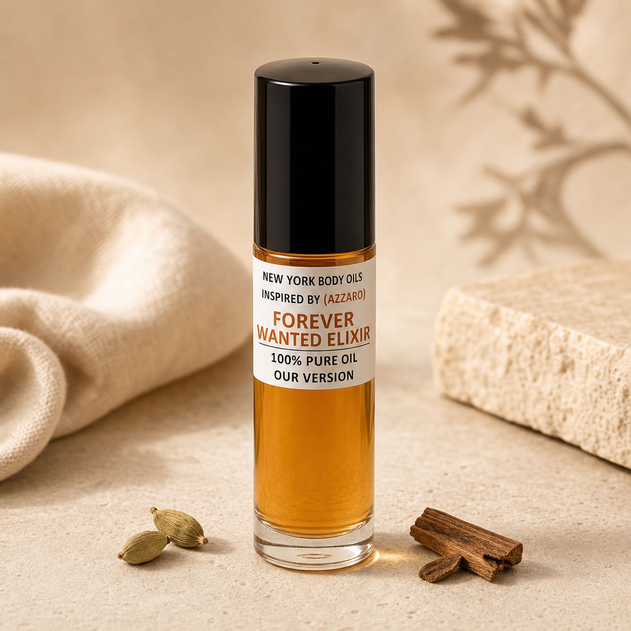 Perfume Body Oil Inspired by Azzaro Forever Wanted Elixir refreshed ecommerce image
