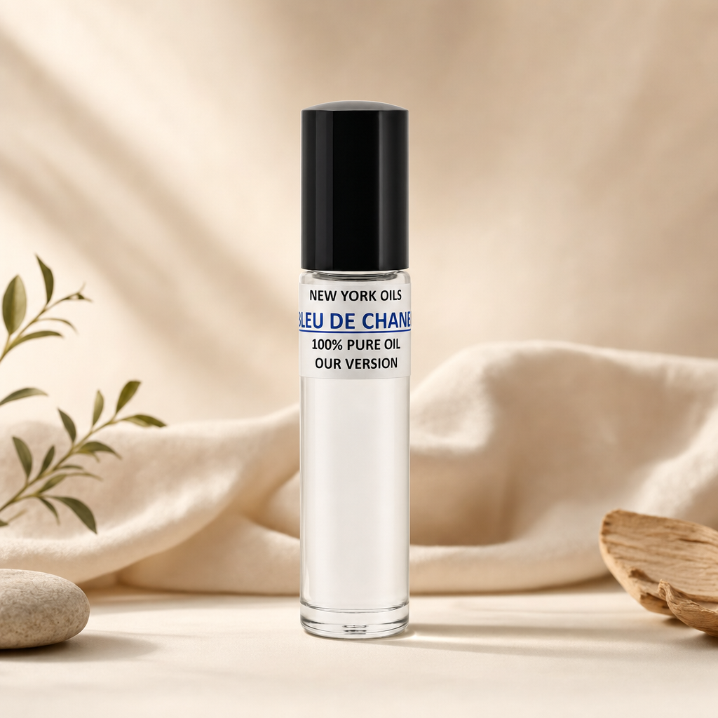 Perfume Body Oil Inspired by Bleu de Chanel for Men refreshed ecommerce image
