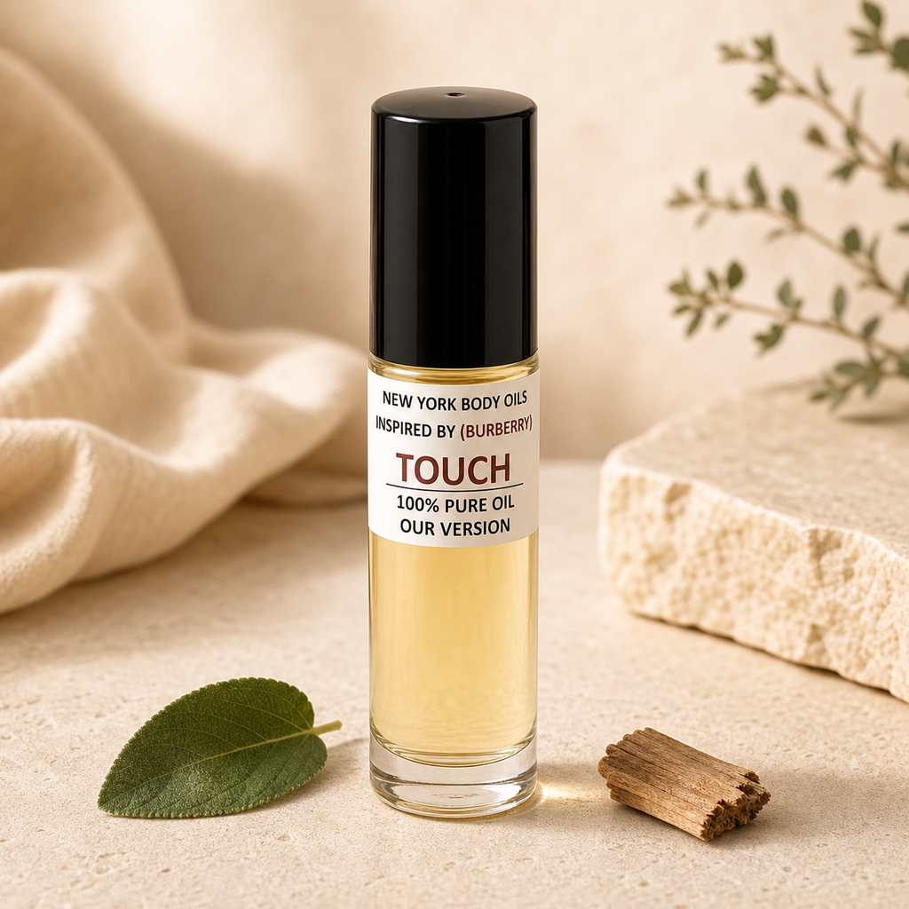 Perfume Body Oil Inspired by Burberry Burry Touch refreshed ecommerce image