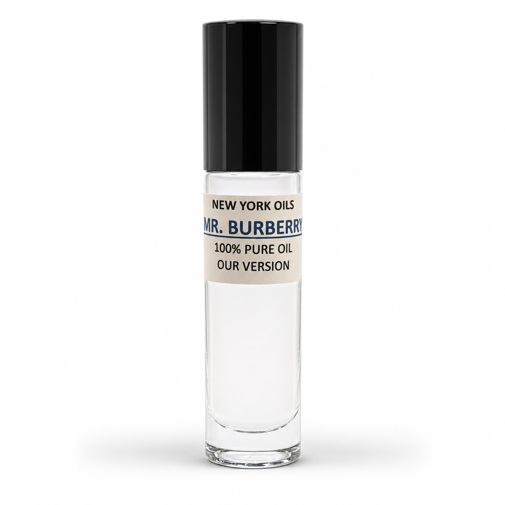 Perfume Body Oil Inspired by Mr. Burberry for Men refreshed ecommerce image