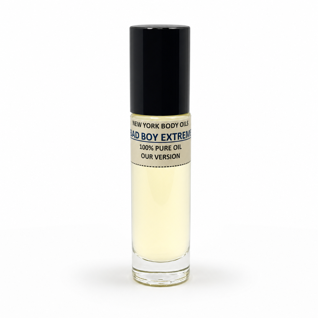 Perfume Body Oil Inspired by Carolina Herrera Bad Boy Extreme for Men refreshed ecommerce image