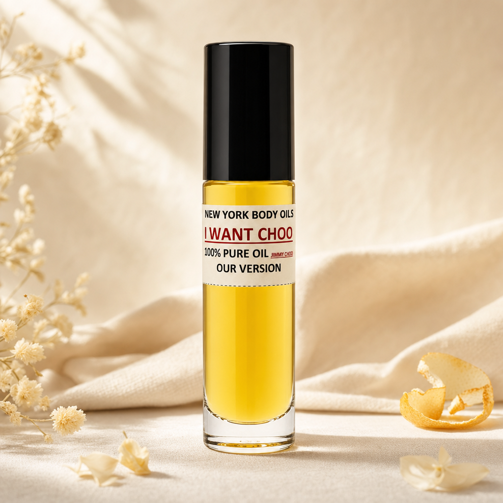 Perfume Body Oil Inspired by Jimmy Choo I Want Choo Eau de Parfum refreshed ecommerce image