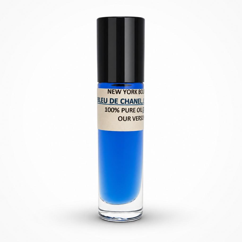 Perfume Body Oil Inspired by Bleu de Chanel L'Exclusif for Men refreshed ecommerce image