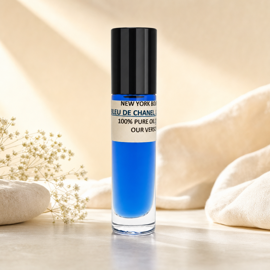 Perfume Body Oil Inspired by Bleu de Chanel L'Exclusif for Men refreshed ecommerce image