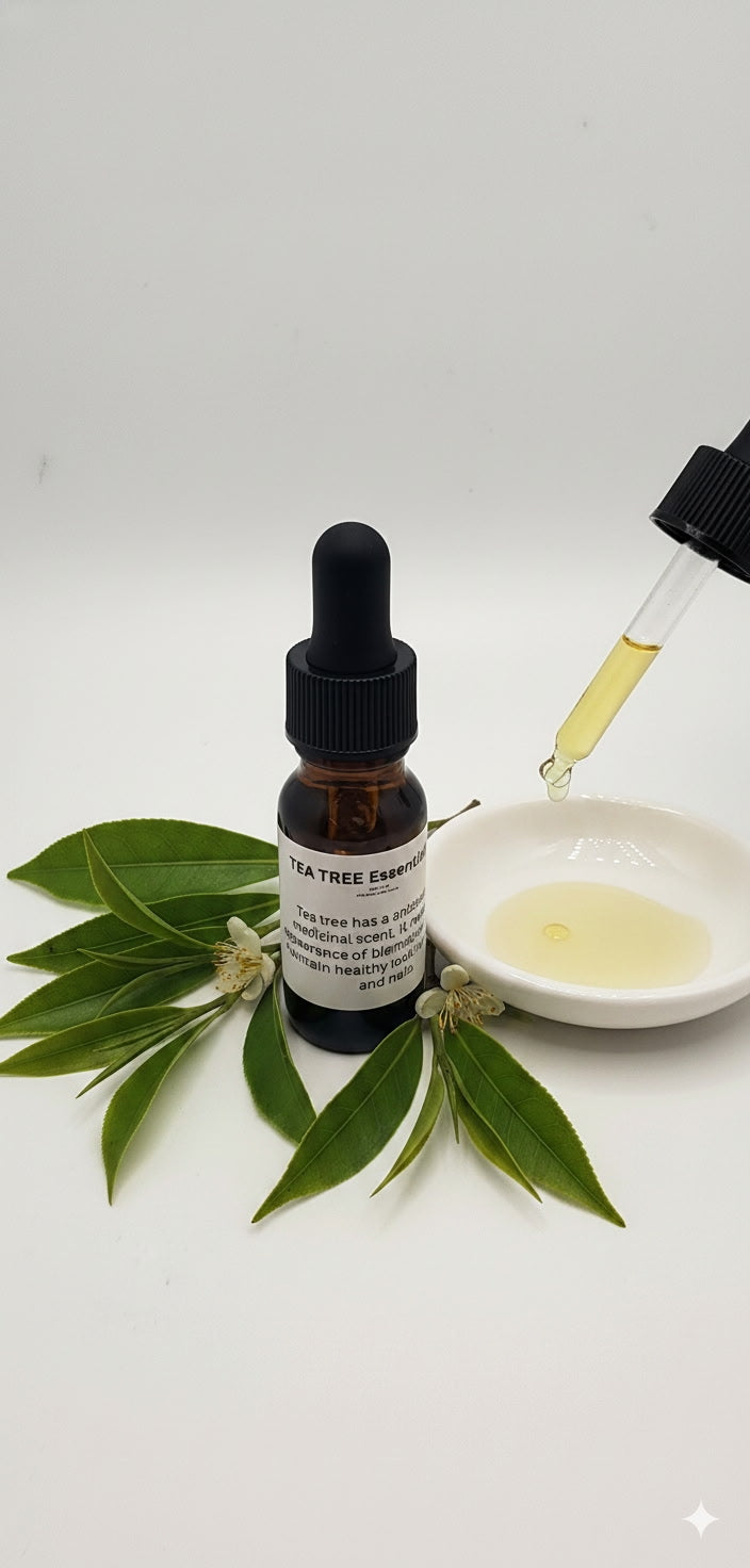 TEA TREE ESSENTIAL Oil Melaleuca Alterniolia